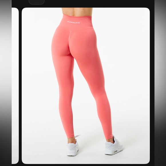ALPHALETE Amplify Legging - Pixel Pink - Picture 3 of 4